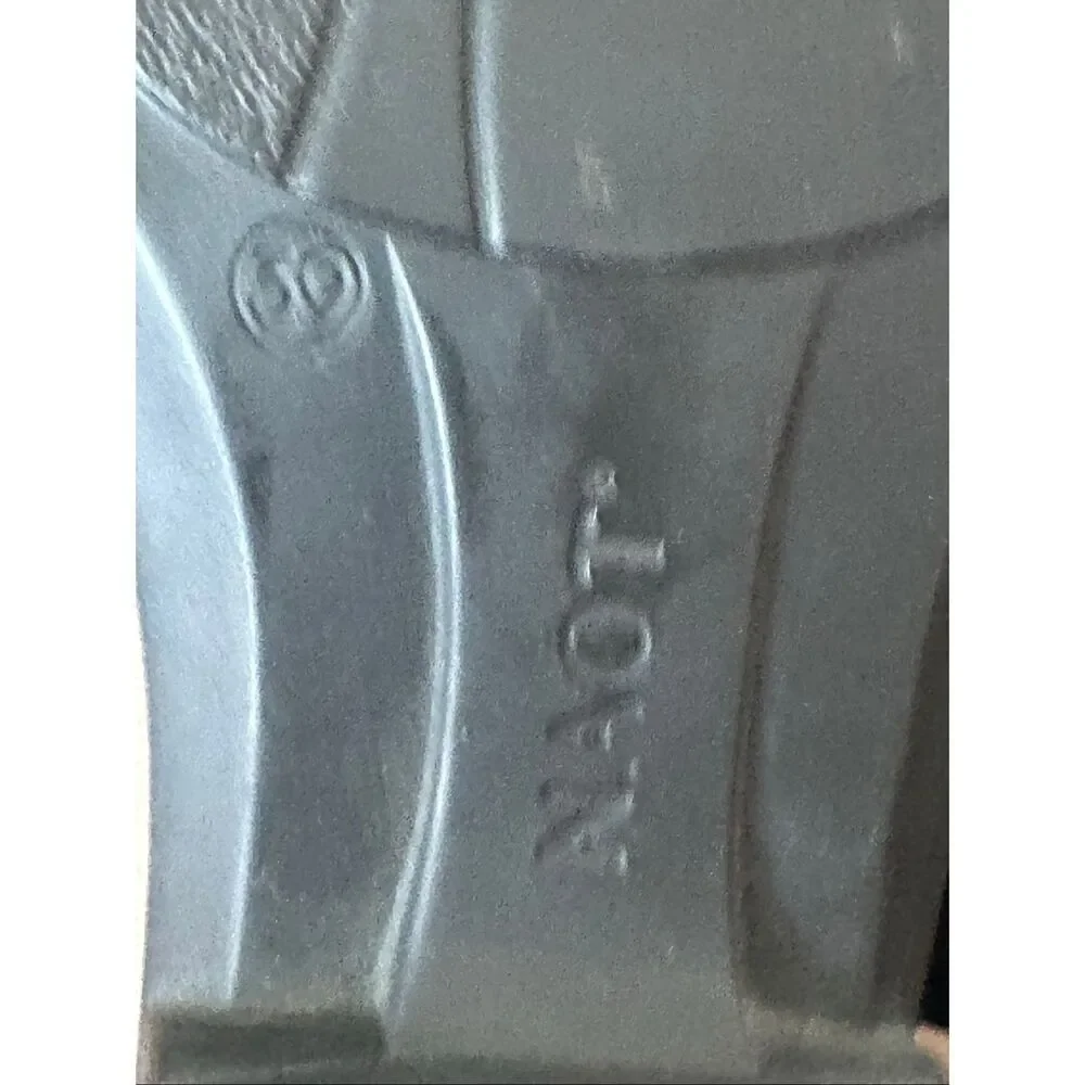 NAOT Helm Gray Black Ankle Boots Size 39 US 8-8.5